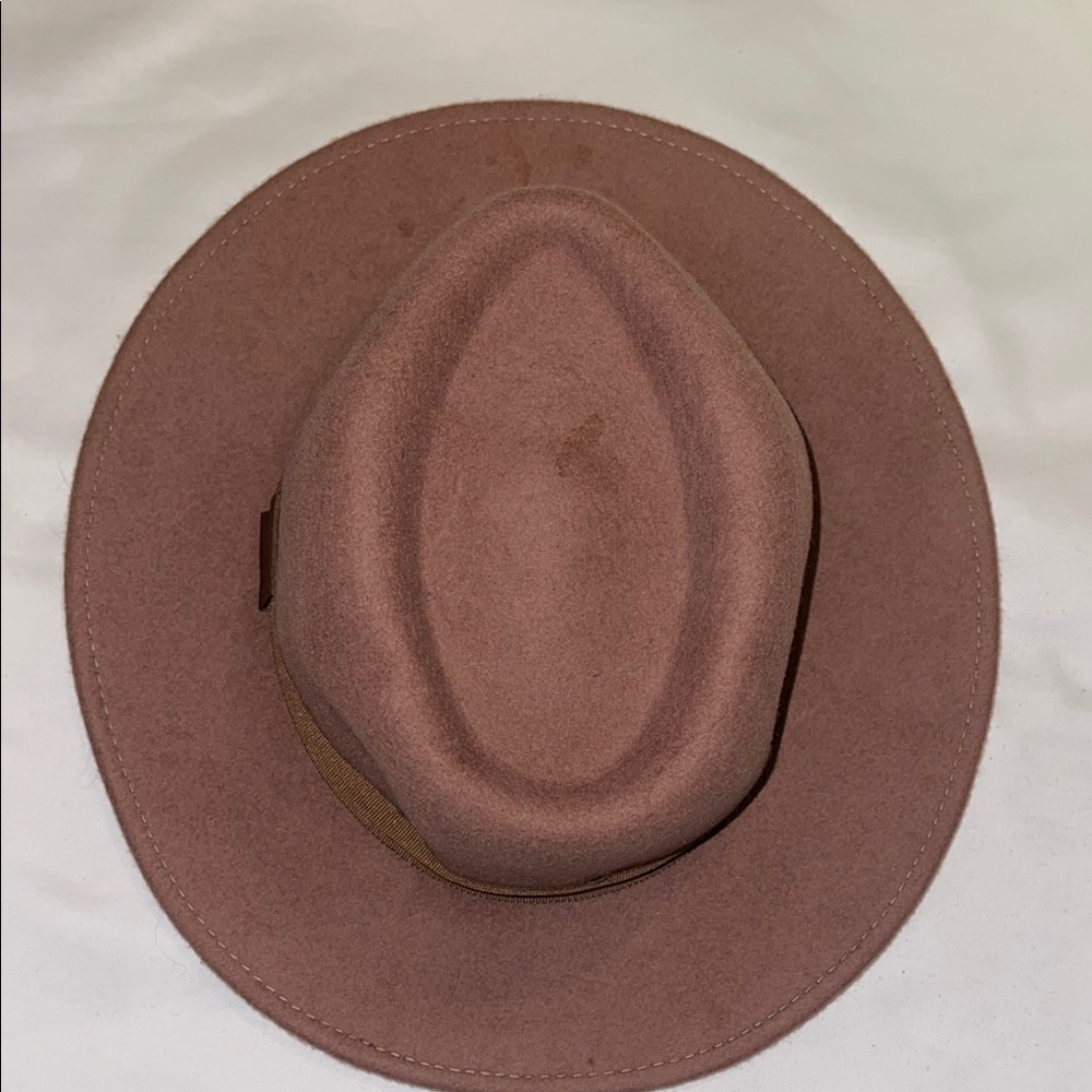 Nine West Classic Brown Fedora Hat